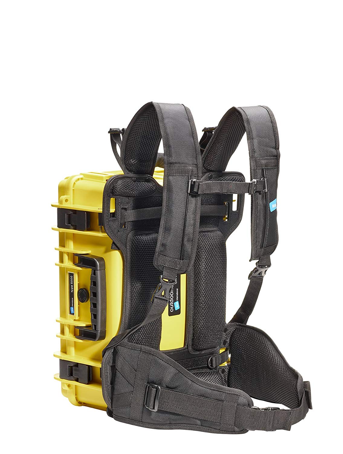 B&W Backpack System (BPS) - for the Robust B&W Outdoor Transport Case - Type 5000, 5500, 6000, Black - Image 2