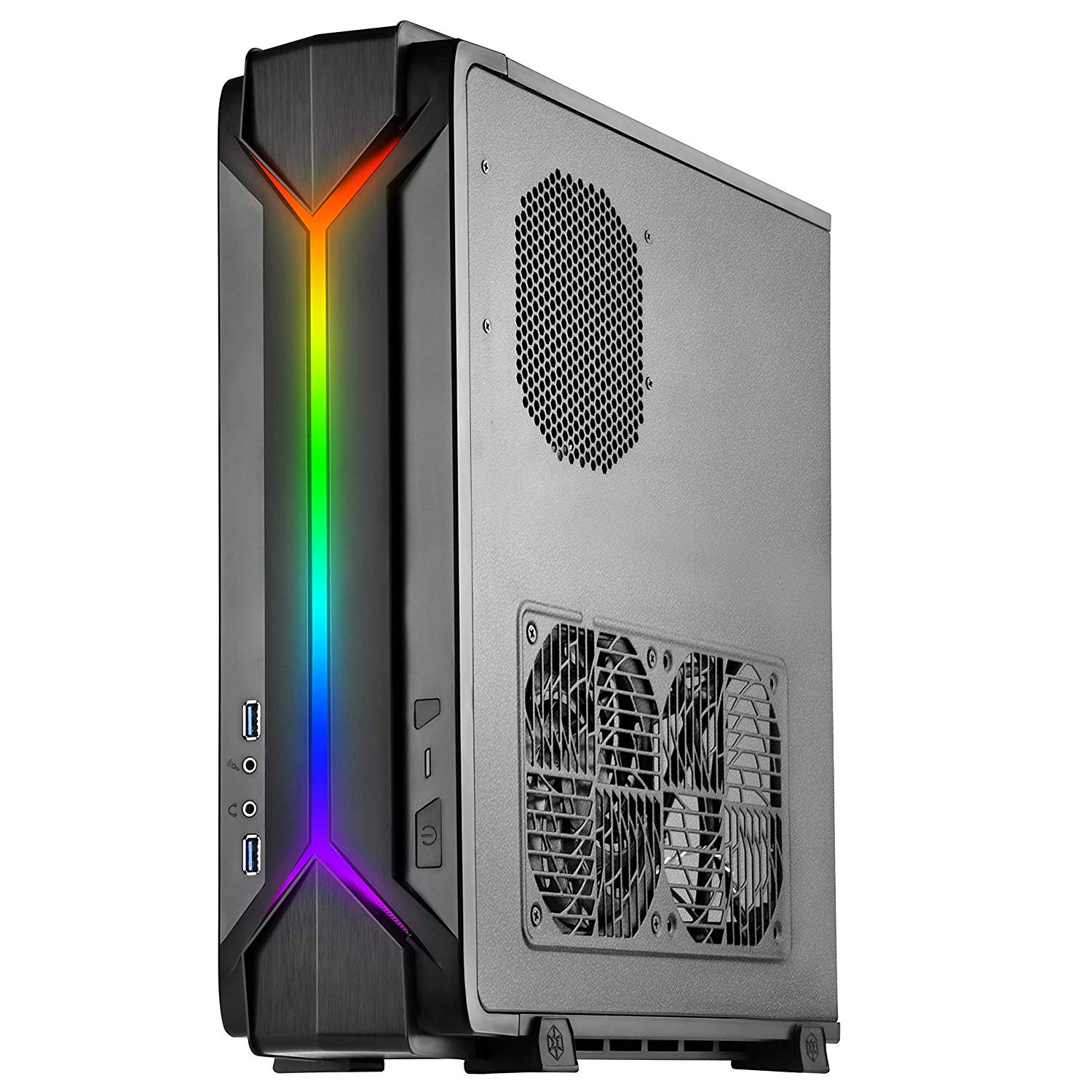 Raven Computer Case SilverStone SST-RVZ03W-ARGB – Raven Mini-ITX Gaming Computer Case, ARGB ...