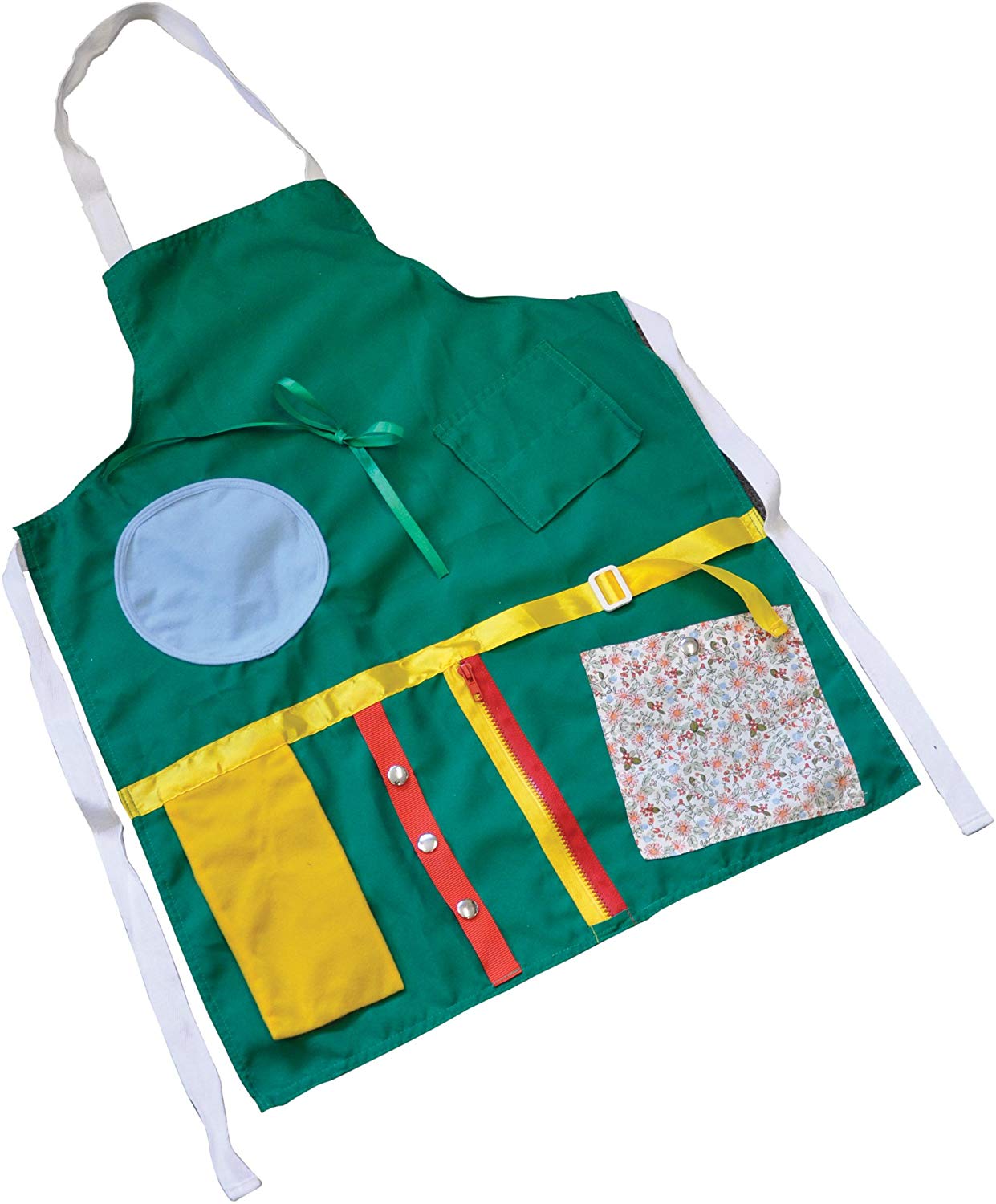 Aidapt Sensory Adult Activity Apron - One Size, Green