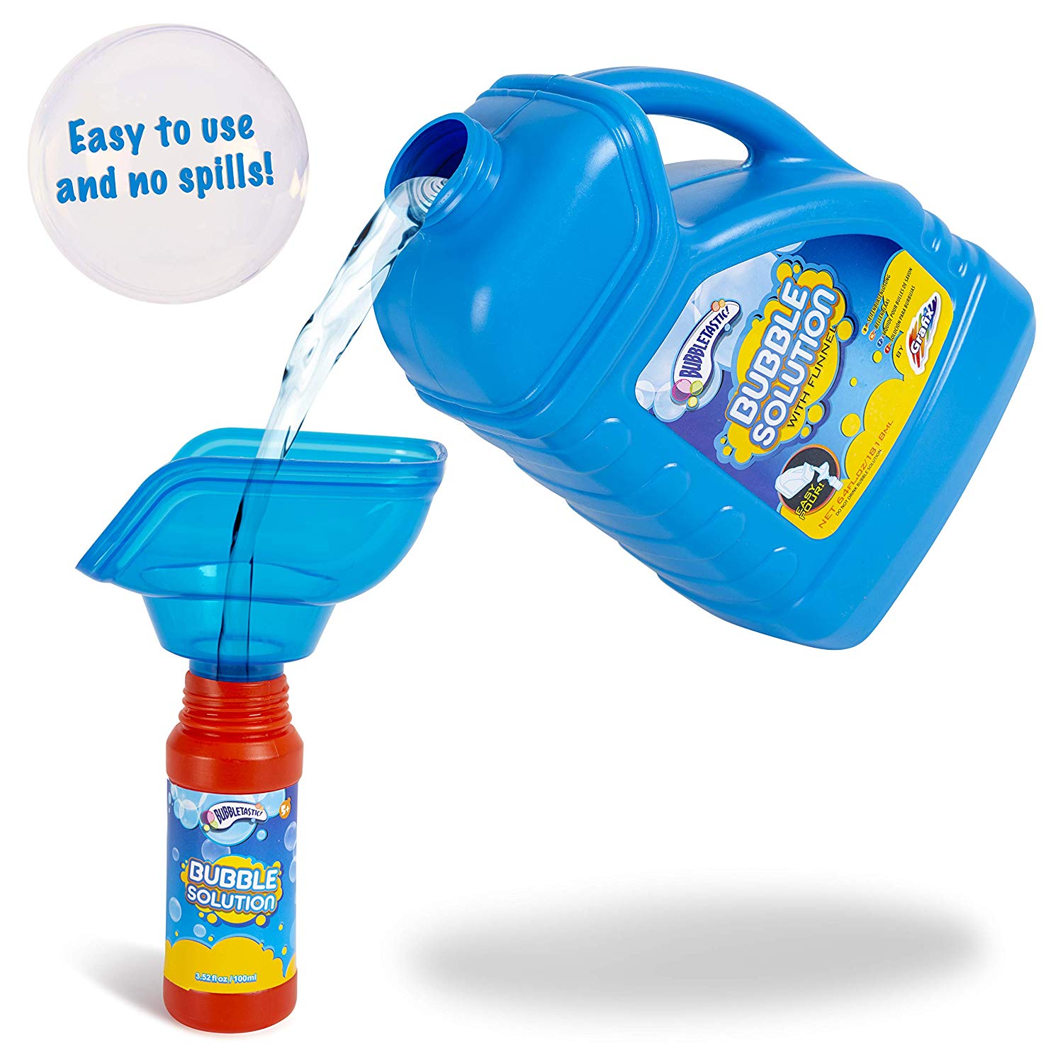 Grafix Bubble Solution Bottle 1.8 litres Large Bubble Mixture for