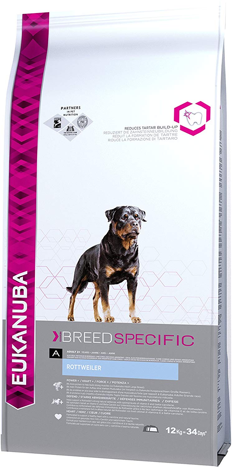 Eukanuba Adult Breed Specific Rottweiler Food, 12 kg BigaMart