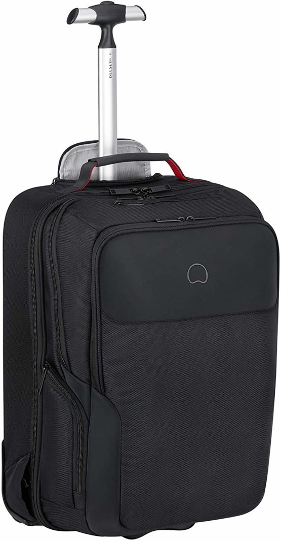 Delsey Paris Parvis Plus Casual Daypack, 51 cm, 34.7 liters, Black