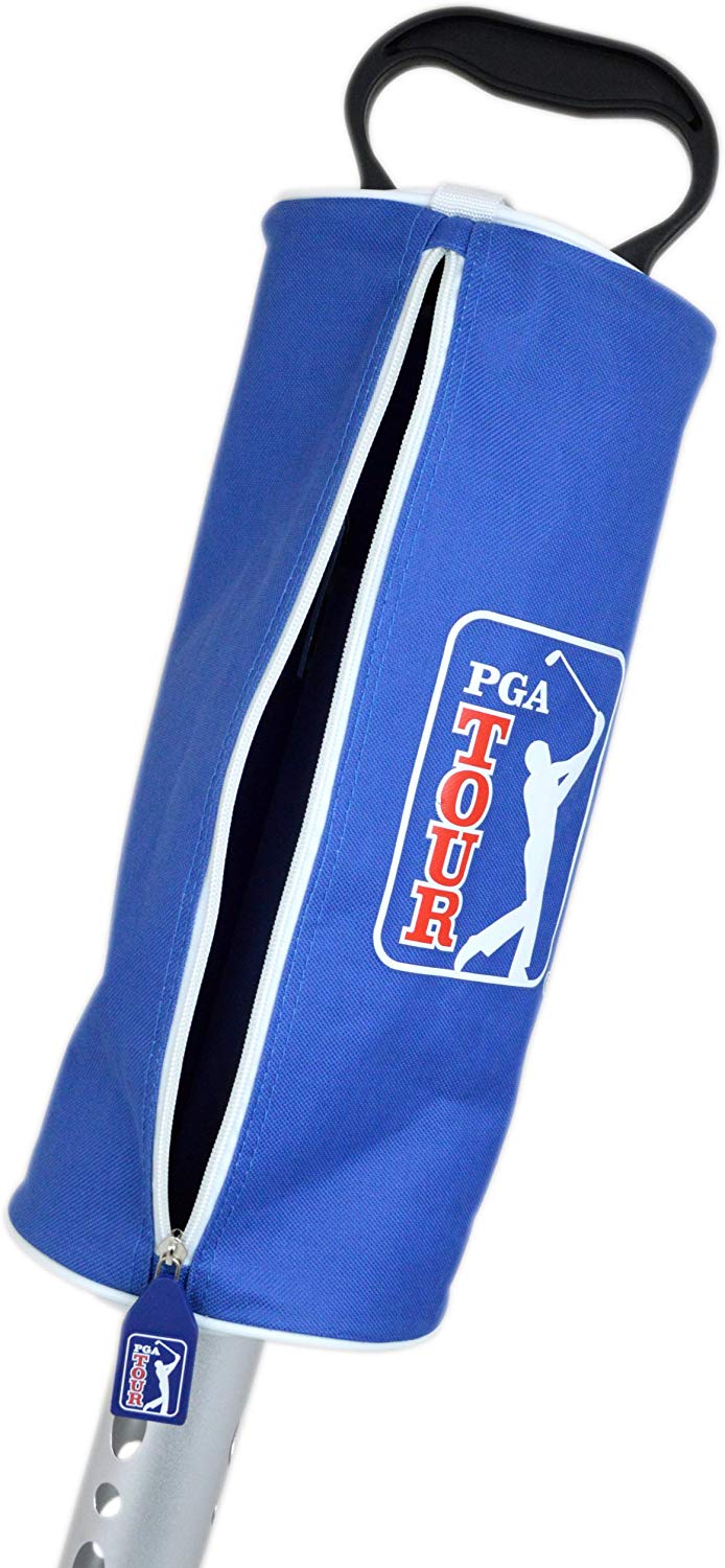 PGA TOUR Golf Ball Collector & Holder, Blue / White - Image 2