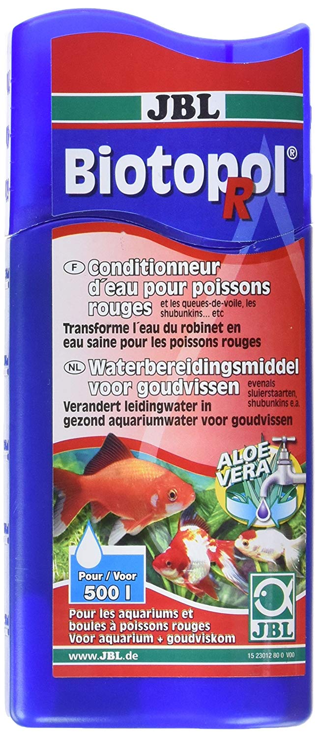 JBL Biotopol R Aquarium Water Treatment for Goldfish 100 ml, 250 ml