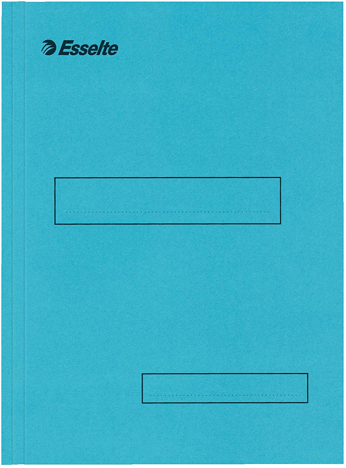 Esselte Folders with 2 Flaps for Filing Cabinets 160 g Box of 100 Blue