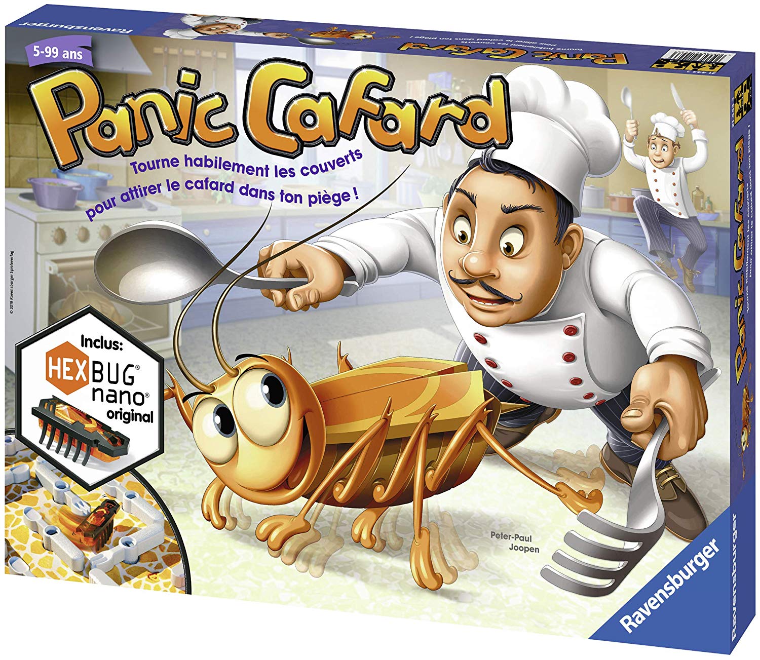 Ravensburger Panic Cafard - Board Game for Children - for 2 to 4 Players - from 5 Years - 21443, _, 37 x 27 x 6 cm - Image 2