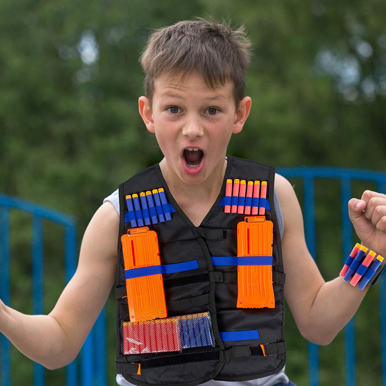 nerf sticky vest