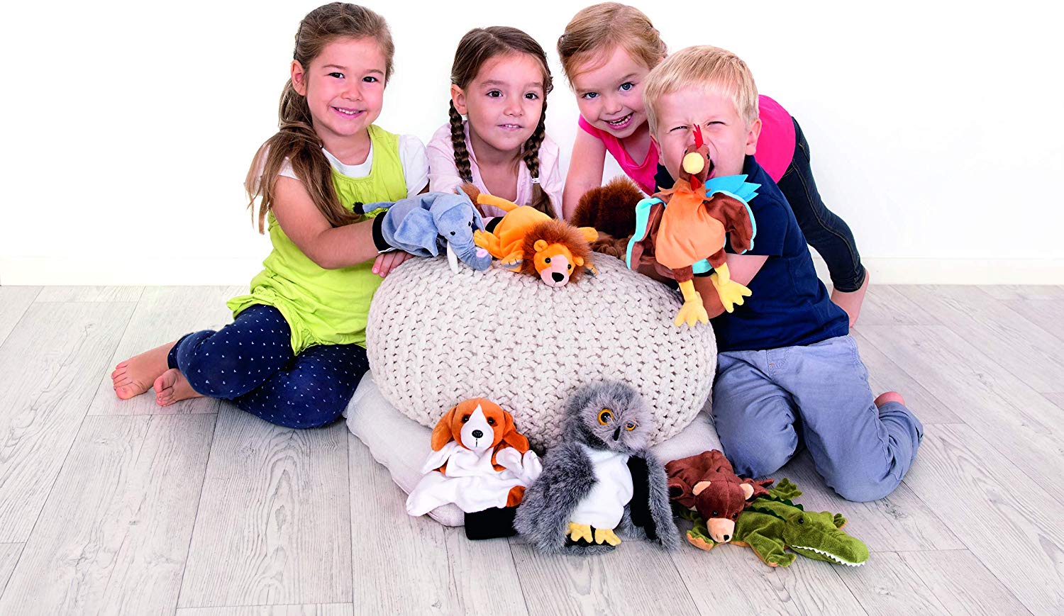 Beleduc Arts & Crafts 40129 Hand Puppet, Multicoloured, 29 x 5.5 x 25 cm - Image 3