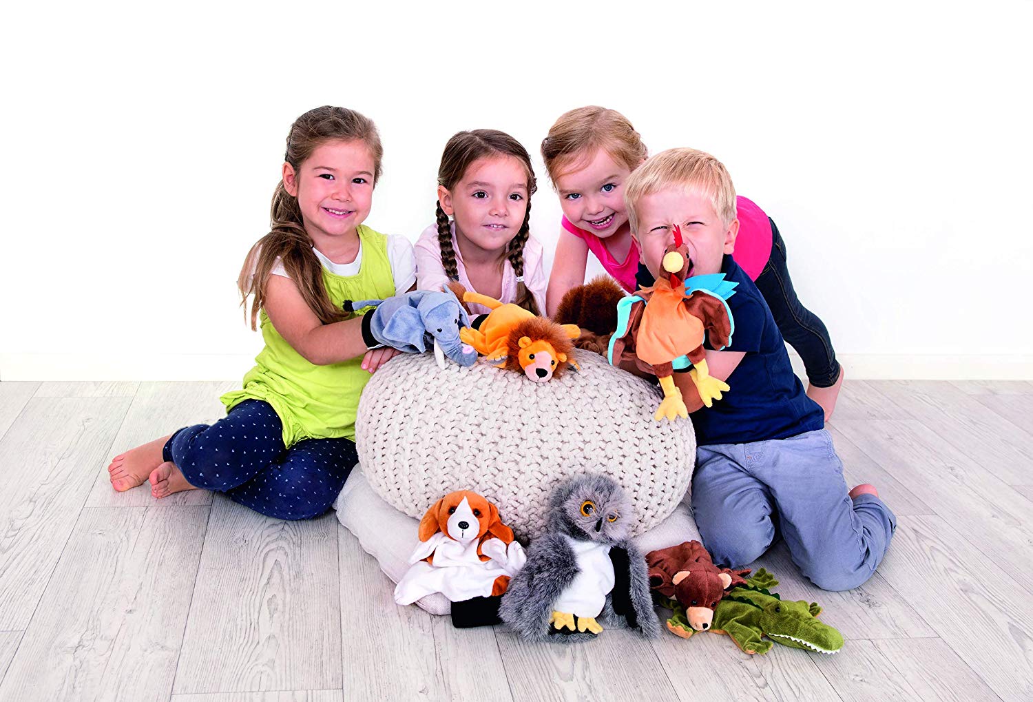 Beleduc Arts & Crafts 40116 Hand Puppet, Multicoloured, 24.5 x 26 x 46 cm - Image 4