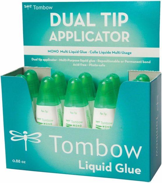 Tombow PT-MTC-10P Liquid MONO Multi with Dual Tip (Pack of 10)