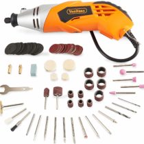 VonHaus Rotary Tool/Multitool Combitool Multi Purpose Heavy Duty 170W with 120PC Accessory Set & Storage Case – Variable Speed Switch