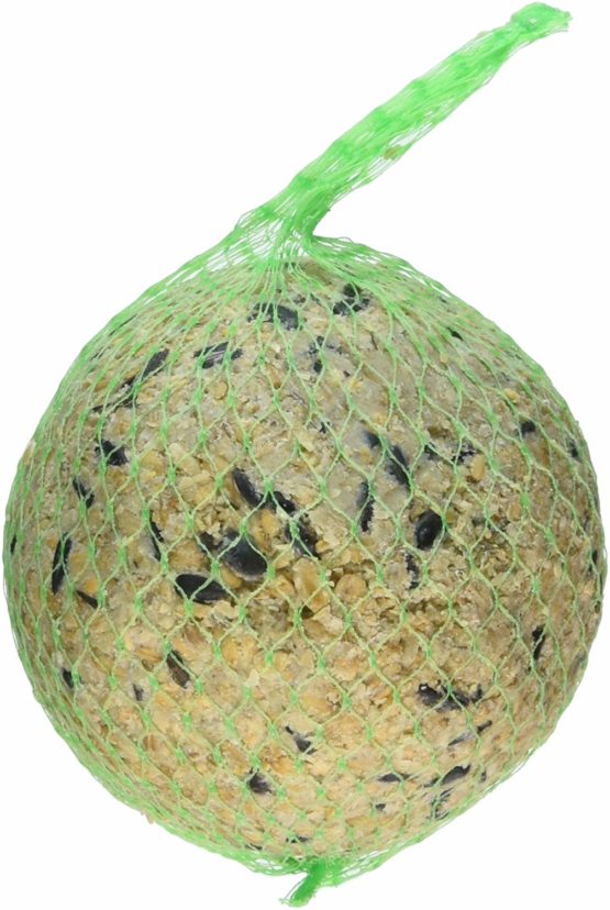 Erdtmanns 7 By 4.5 By 4-Inch Suet Ball Packed In A Green Net Pet Treat, Xx-Large