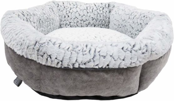 LUXURY FLEECE LINED PLUSH BED 48CM