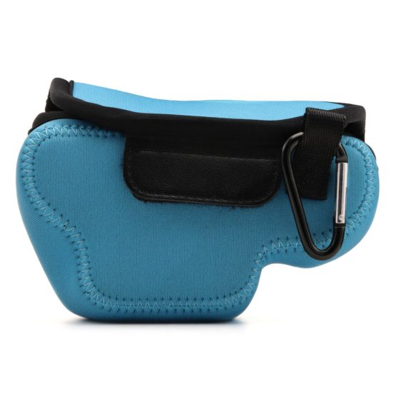 MegaGear MG1356 Olympus OM-D E-M10 Mark III, E-M10 Mark II (14-42mm EZ Lens) Ultra Light Neoprene Camera Case - Blue - Image 3