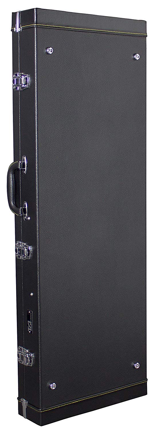 TGI 1996 Wooden Oblong Hard Case for Electric Guitar Black