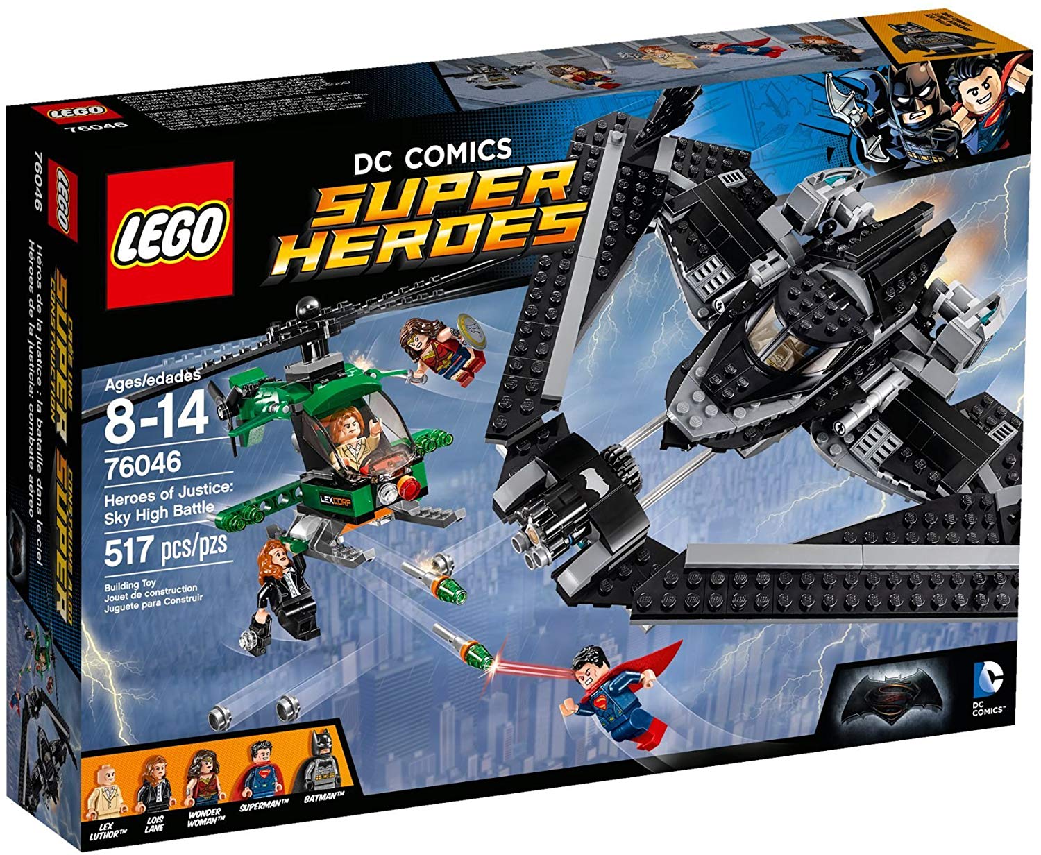 LEGO DC Super Heroes 76046 Heroes of Justice: Sky High Battle, Mixed