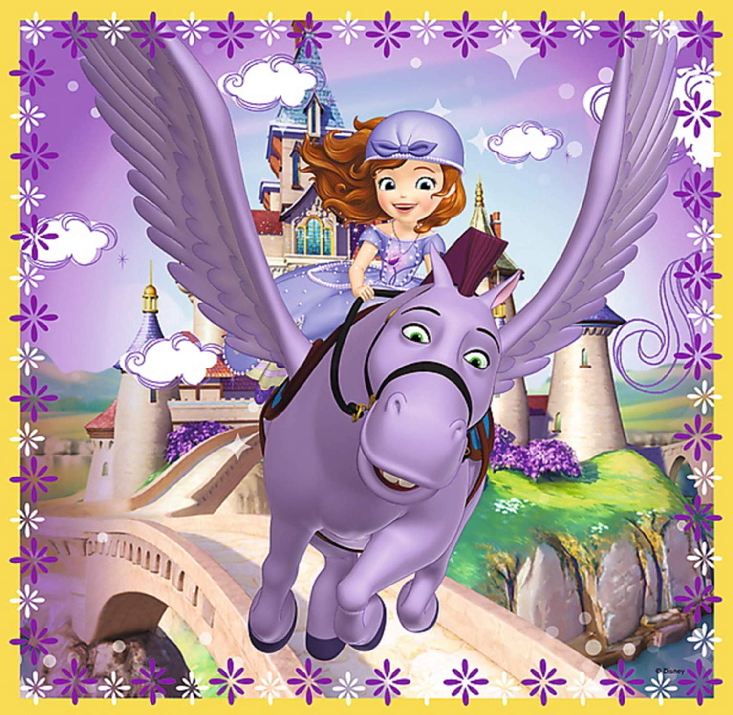 Trefl 3-In-1 “Disney Sofia the First and her friends Puzzle (Multi ...