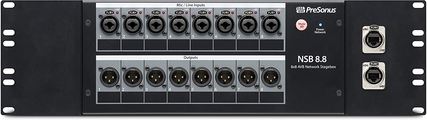 PreSonus NSB 8.8 8x8 AVB-Networked Stage Box - Image 3