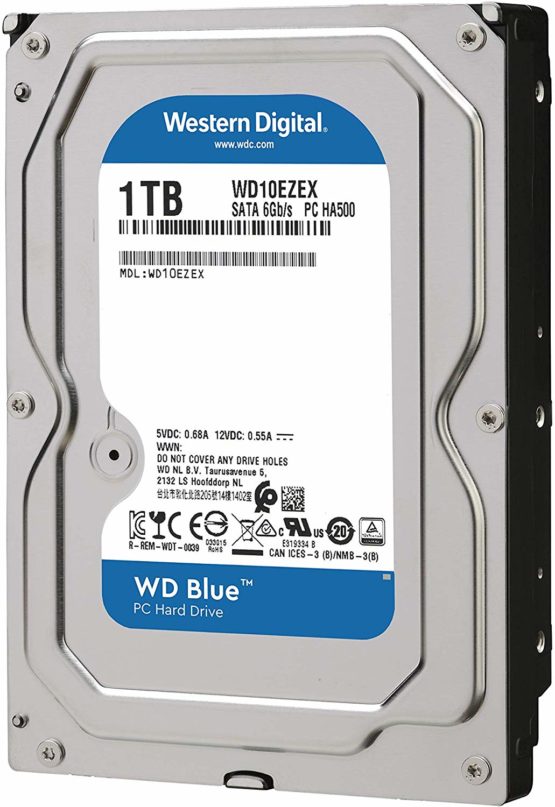 Western Digital WD10EZEX 1 TB PC Hard Drive - Blue - Image 2