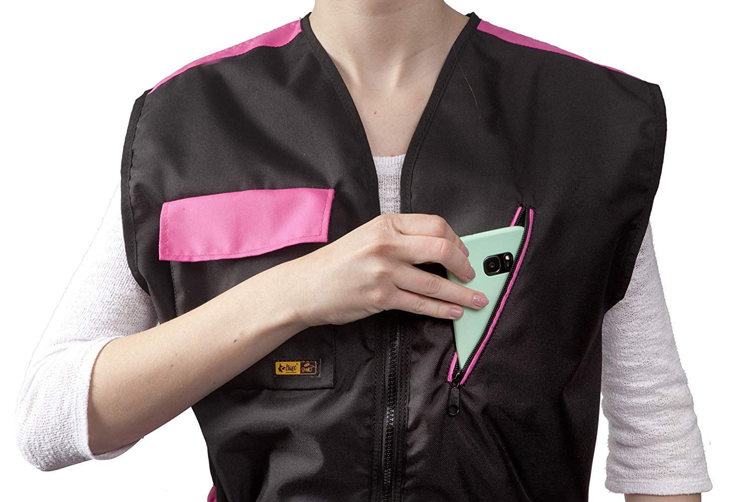 Dingo Dog Training Vest for Agility Trainer Dog Sports Handler Pink M - Image 4