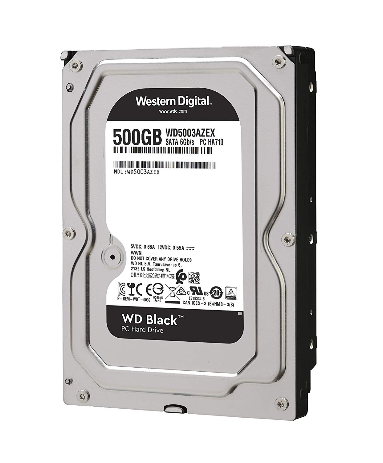 Western Digital WD5003AZEX Black 500 GB Performance Hard Drive, 3.5 - Image 2