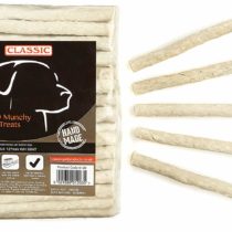 Classic for Dogs Munchy Roll, White/Mint, 125 x 9-10 mm, Pack of 100