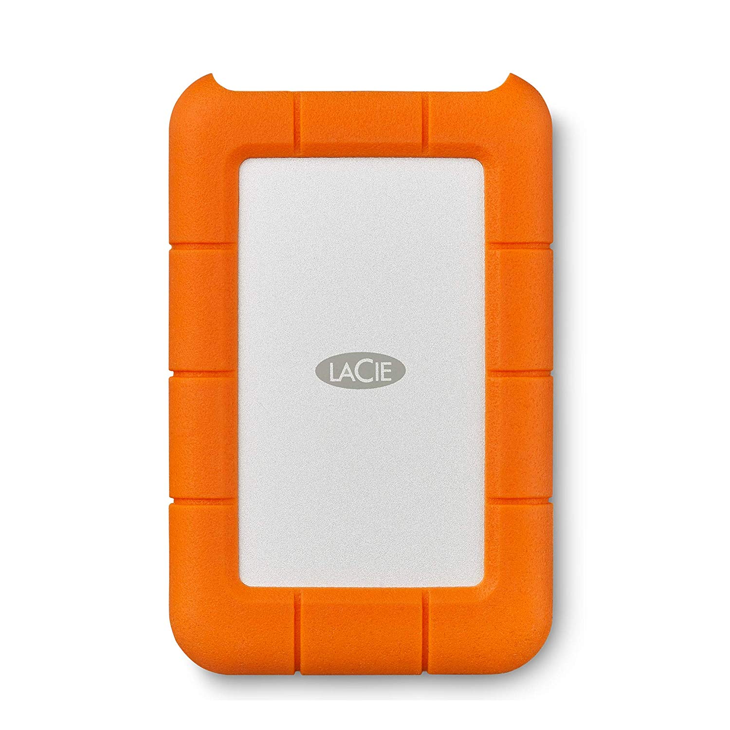 LaCie Rugged USB-C 2TB External Hard Drive Portable HDD, USB 3.0 compatible, Drop Shock Dust Rain Resistant