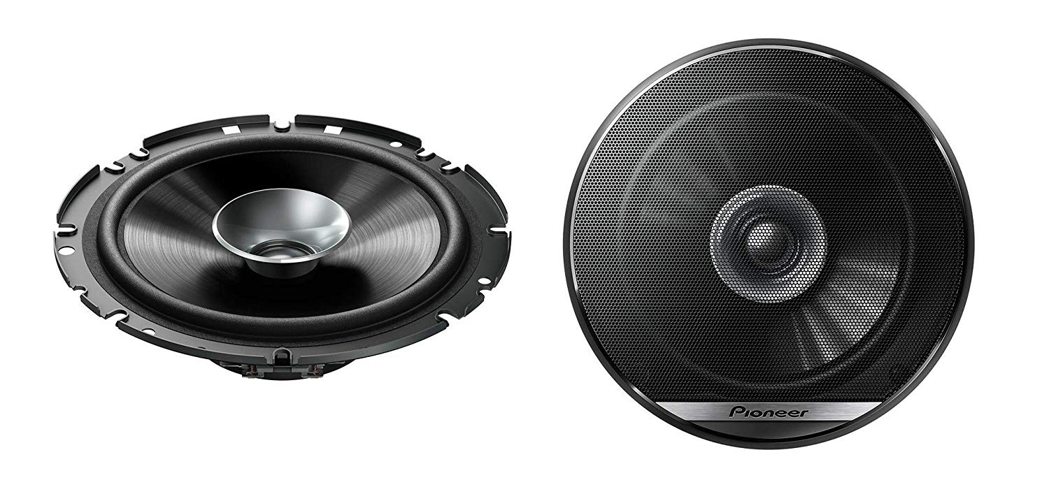 Pioneer TS-G1710F 17 cm 280 W Coaxial G Series Dual Cone Speakers, Black
