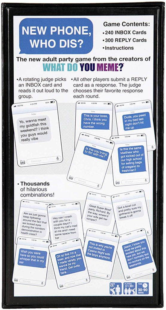 WHAT DO YOU MEME? New Phone, Who Dis? - Adult Party Game - Image 4