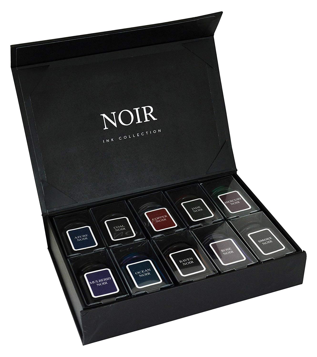Monteverde MV12374 Noir Colours Ink Gift Set Collection (Pack of 10), black, 300 ml