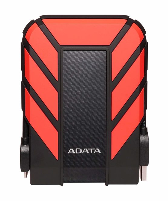 ADATA AHD710P-2TU31-CRD Dashdrive Durable HD710 Pro External Hard Disk Drive, USB 3.1 (2TB, Red) - Image 2