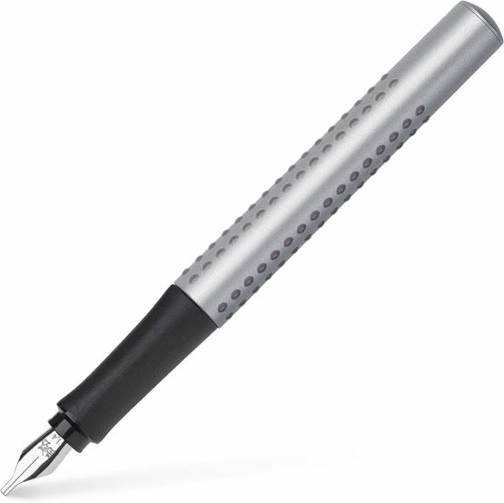 Faber-Castell 201629 Grip 2011 Calligraphy Set, Silver - Image 3