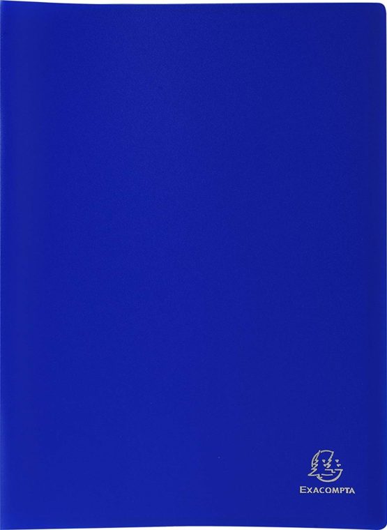 Exacompta Soft PP Welded Display Book, A4, 100 Pockets - Assorted Colours, Pack of 8 - Image 3