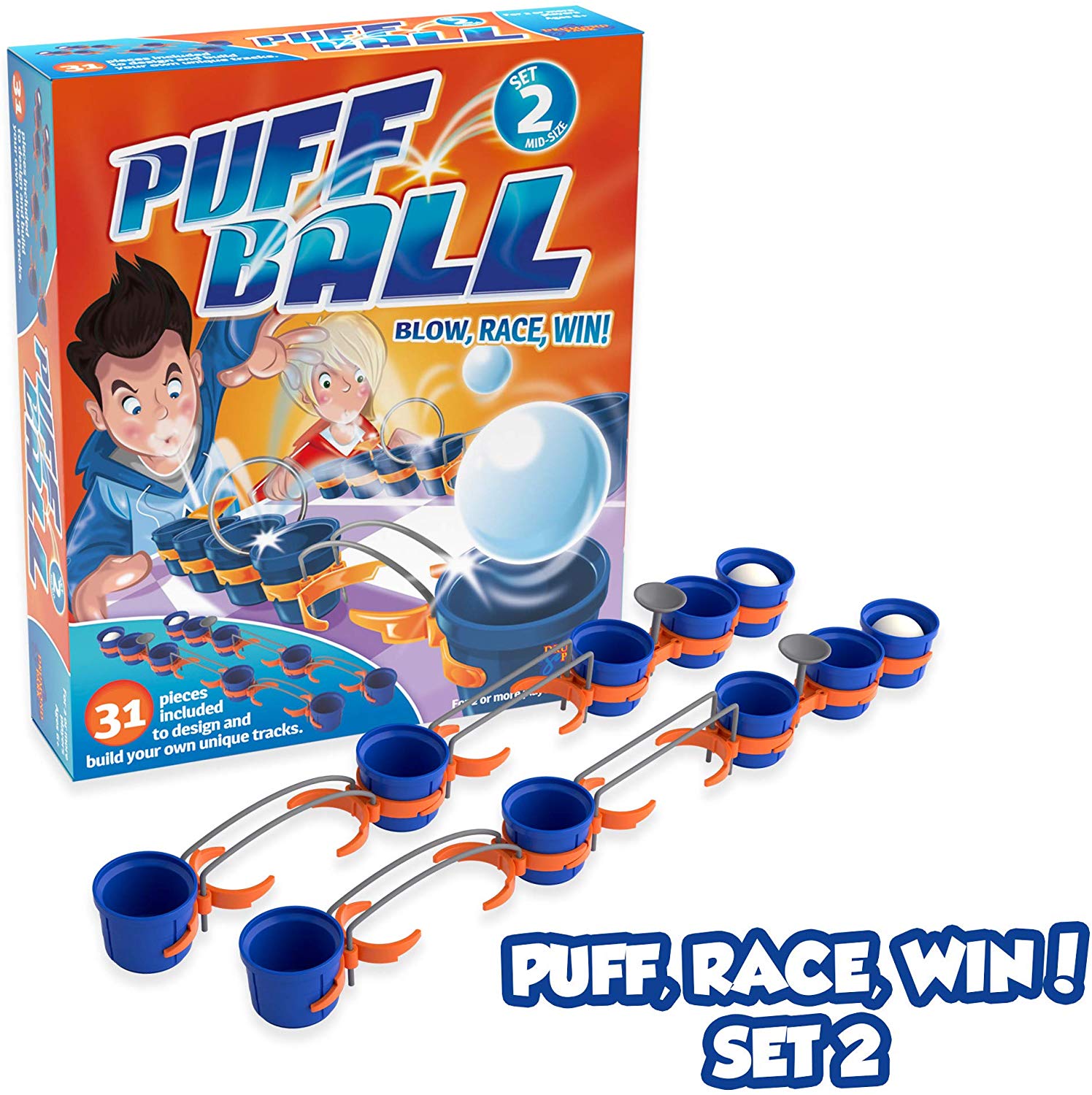 Drumond Park Puff Ball 2 Kids Action Game - Mid Size - Image 2