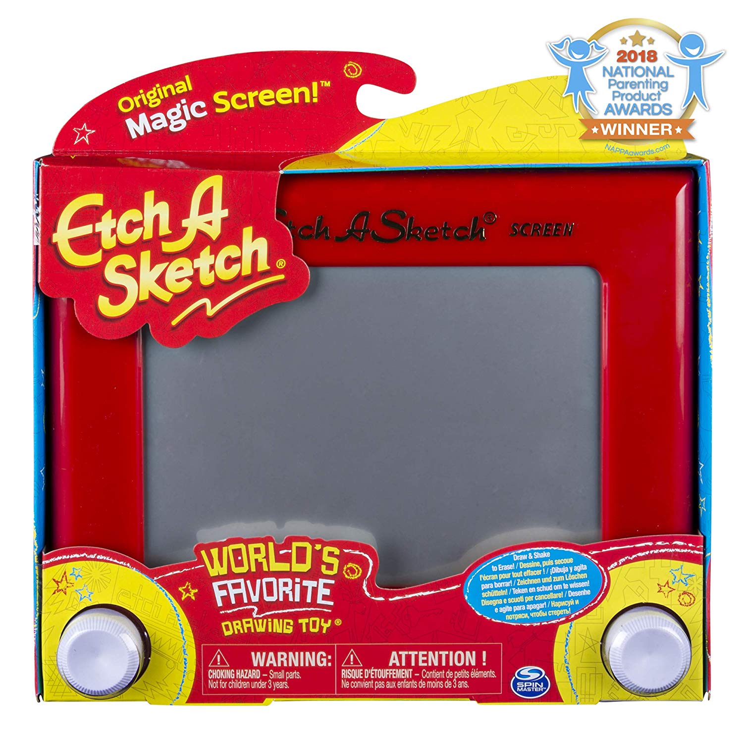 Etch-A-Sketch Classic, Red, W59 x H58 cm