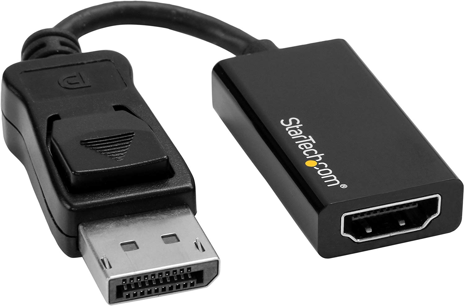 StarTech.com DisplayPort to HDMI Adapter, 4K 60Hz Active DP 1.4 to HDMI 2.0 Video Converter