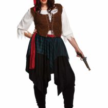 ADULT LADY CARIBBEAN LADY PLUS SIZE