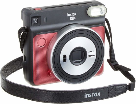 instax 16608684 SQUARE SQ6 camera, Ruby Red