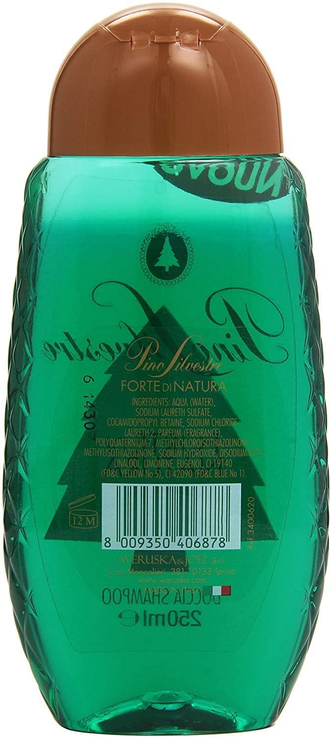 Pino Silvestre Forte di Natura Shower Gel/Shampoo 250 ml, 250 ml (Pack of 1) - Image 2
