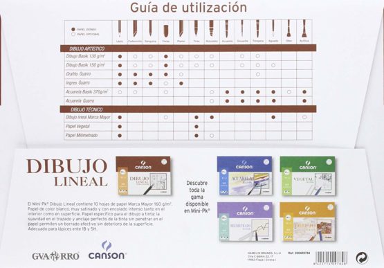 Canson 409784 Marca Mayor Paper, 10 Sheets - Image 2
