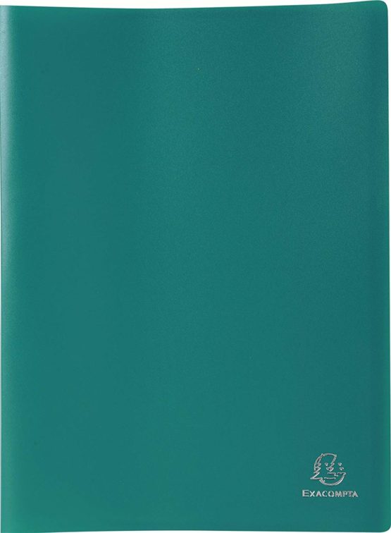 Exacompta Soft PP Welded Display Book, A4, 100 Pockets - Assorted Colours, Pack of 8 - Image 4