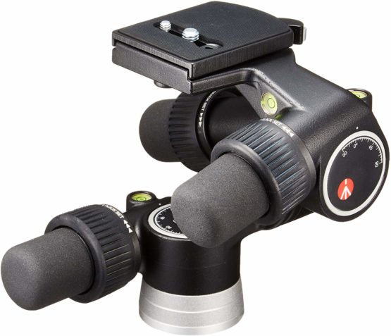 Manfrotto Digital PRO Geared Head, Camera Tripod Head, 3-Axis Movement, High Precision, Photography Equipment, Camera