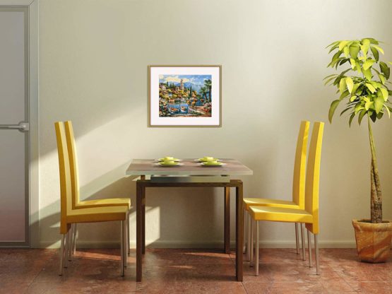 Schipper 609240798 Painting by Numbers on Lake of Como - Pictures for Adults Including Brushes and Acrylic Paints 24 x 30 cm - Image 4