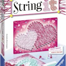 Ravensburger 18033 String it Mini: Heart Playset, White