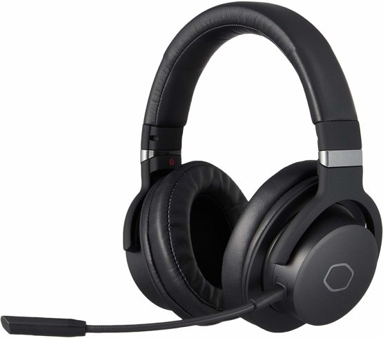 Cooler Master MH752 Gaming Headset with Virtual 7.1 Surround Sound - PC/Console Compatible with 40mm Neodymium Audio Drivers, Crystal Clear Boom Mic and Lightweight Frame - USB/3.5mm Standard Jack