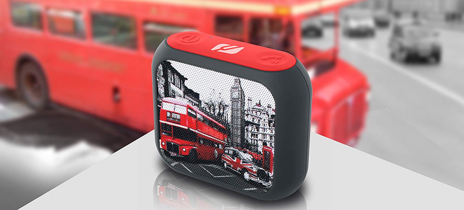 Muse M-312 LD Style London Mini Portable Bluetooth Speaker with Hands Kit (Wireless, Suitable for Streaming iPhone/Tablet - Image 2