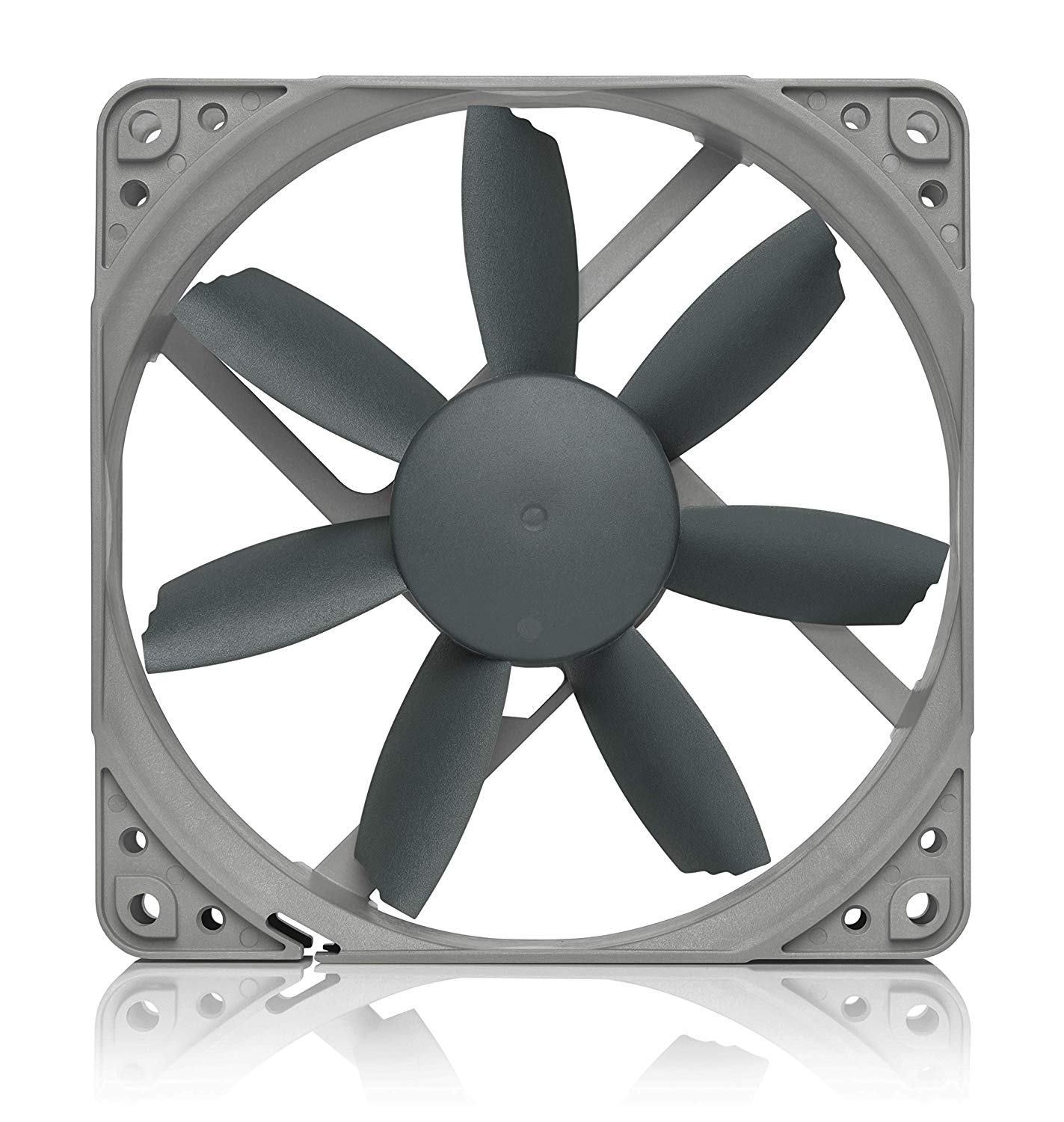 Noctua NF-S12B redux-1200, High Performance Cooling Fan, 3-Pin, 1200 RPM (120mm, Grey)