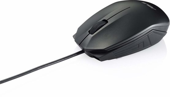 ASUS UT280 Wired Optical Mouse - Black - Image 3