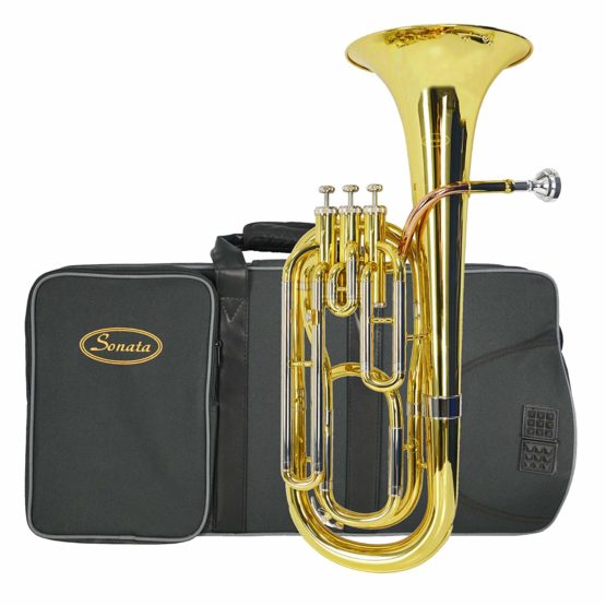 Montreux Sonata Student Bb Baritone Horn with Case and Mouthpiece