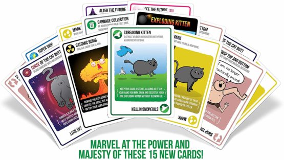 Streaking Kittens Expansion Set - A Russian Roulette Card Game, Easy Family-Friendly Party Games - Card Games for Adults, Teens & Kids - 15 Card Add-on - Image 2